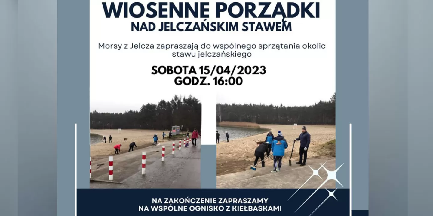 Jelczańskie morsy zapraszają do wspólnego sprzątania