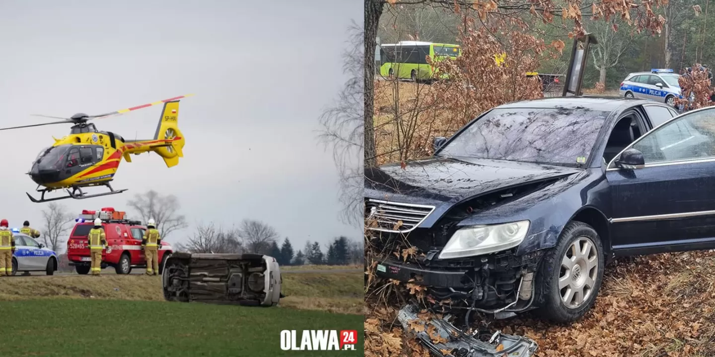 W dwa dni trzy kolizje. Uważajcie na drogach! 