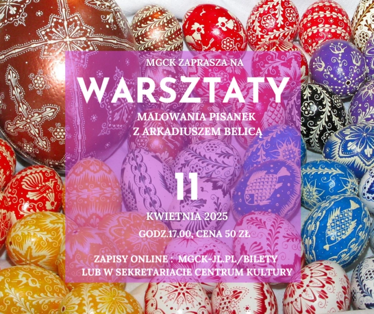 Malowanie pisanek z Arkadiuszem Belicą