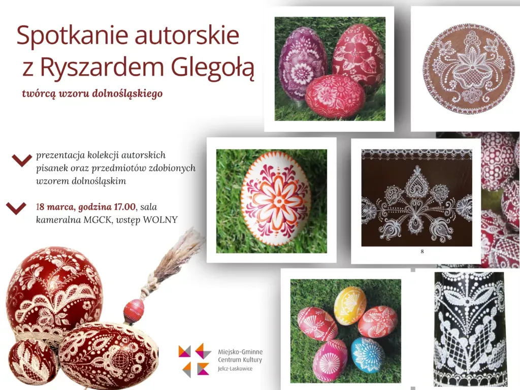 Weź udział w warsztatach tworzenia pisanek i wieczorze autorskim