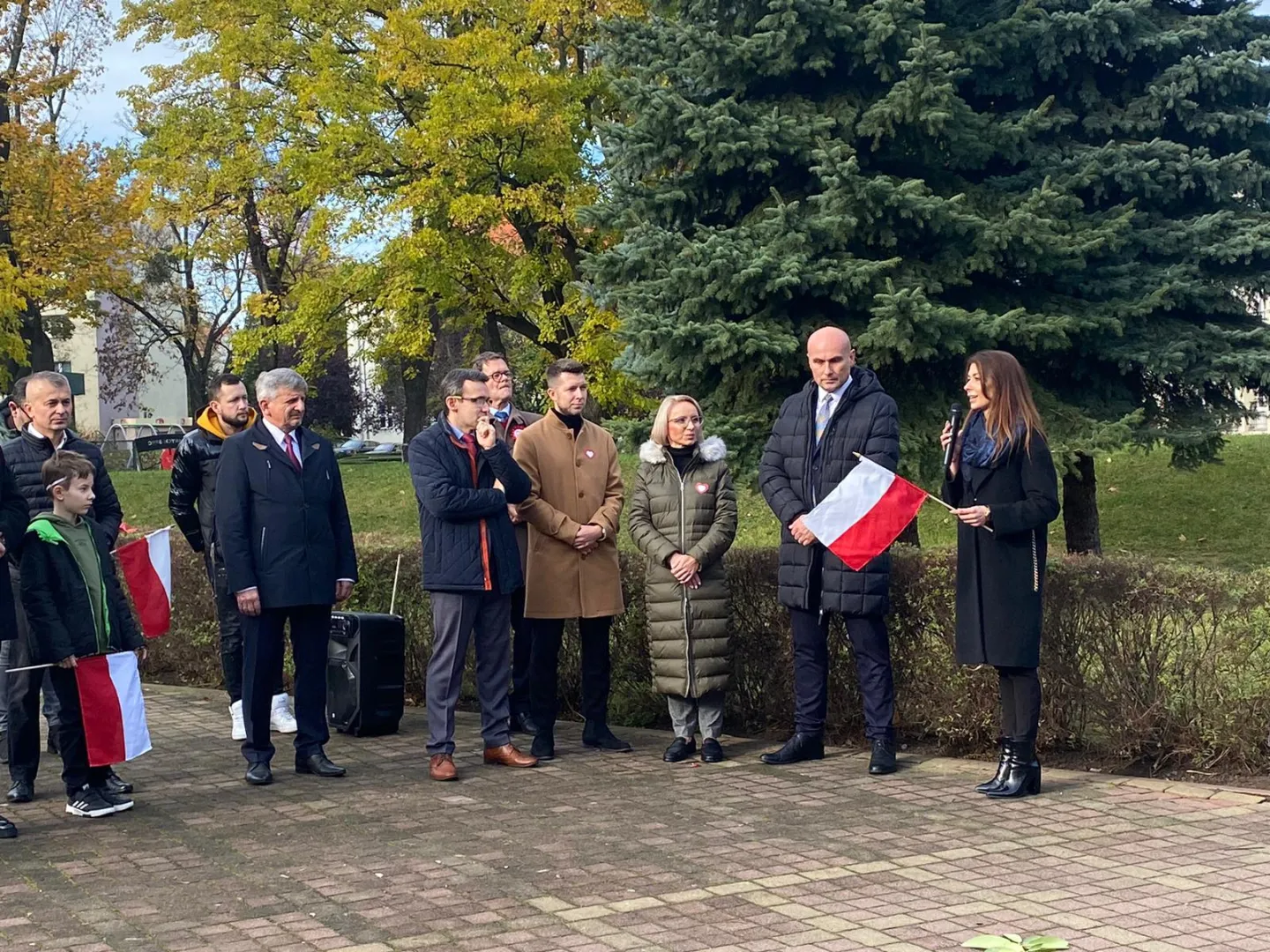 Złożyli kwiaty pod Pomnikiem Losów Ojczyzny
