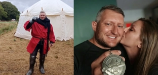 Daniel Ptaszkowski ze złotym medalem mistrzostw świata w walkach rycerskich