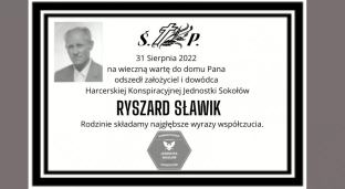 Nie żyje Ryszard Sławik. Jednostka Sokołów składa kondolencje
