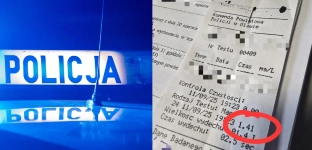 Obywatelskie zatrzymanie pijanego kierowcy na Wiejskiej w Oławie