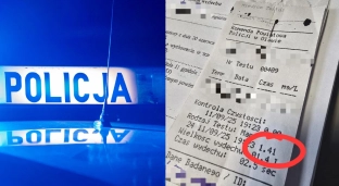 Obywatelskie zatrzymanie pijanego kierowcy na Wiejskiej w Oławie
