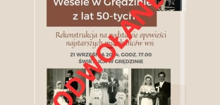 Wesele w Grędzinie odwołane