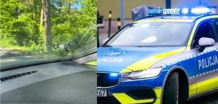 72-latek dachował samochodem osobowym