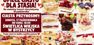 Upiecz ciasto dla Stasia Borunia i Izabeli Borsuk