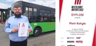 Piotr Kotyla z PKS Oława Kierowcą Roku