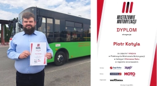 Piotr Kotyla z PKS Oława Kierowcą Roku