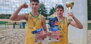 Juniorzy IM Rekord Volley Jelcz-Laskowice mistrzami Dolnego Śląska w siatkówce plażowej
