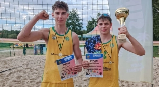 Juniorzy IM Rekord Volley Jelcz-Laskowice mistrzami Dolnego Śląska w siatkówce plażowej