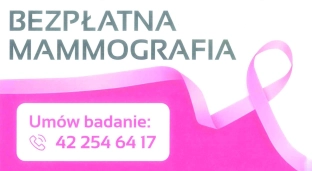 Bezpłatna mammografia. Gdzie?