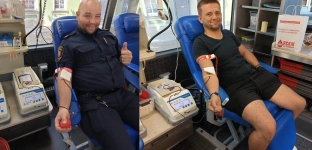 Krople dobra - mieszkańcy Oławy oddali krew