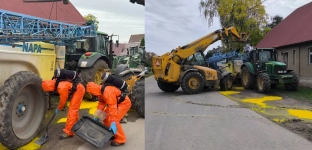Wyciek kilkuset litrów środków ochrony roślin w Siedlcach. Interweniowali strażacy