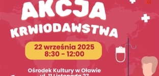 Liczy się każda kropla. Oddaj krew!