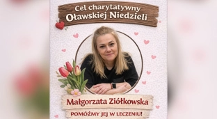 Na Oławskiej Niedzieli nie będzie nudy. Przyjdź i wspomóż Małgorzatę Ziółkowską