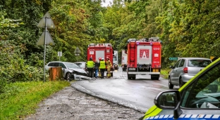 Groźne zdarzenie na drodze z Jelcza-Laskowic do Oławy.  Policja apeluje o ostrożność