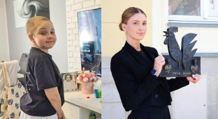 Symbole solidarności w Oławie. Kogut i mural dla Mai Mecan