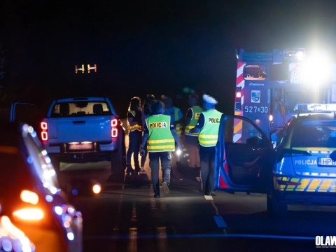 Kierowca stracił panowanie nad pojazdem i wjechał do rowu
