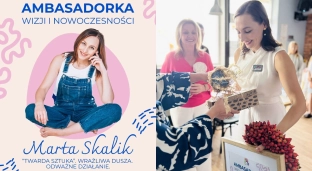 Marta Skalik ambasadorką Stowarzyszenia Pomocy Dzieciom Tęcza