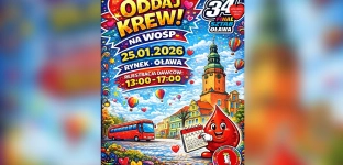 Orkiestrowe pomaganie. Oddaj krew na finał Wielkiej Orkiestry Świątecznej Pomocy