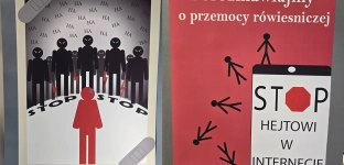 Hejt i cyberprzemoc pod lupą. Policjantka spotkała się z uczniami oławskiego liceum