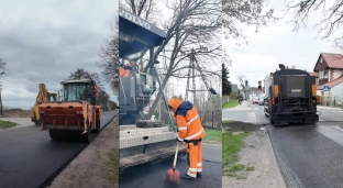 Trwa modernizacja drogi z Jelcza-Laskowic do Piekar