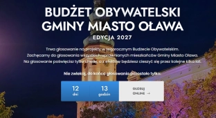 Ruszyło głosowanie w Budżecie Obywatelskim. Jakie projekty może zdobyć Oława?