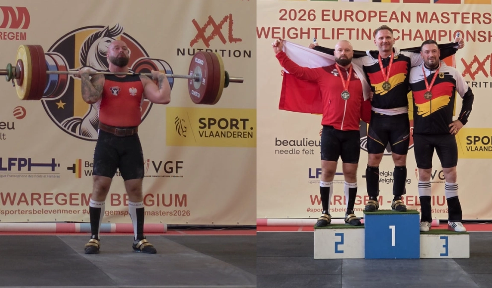 Wielki sukces zawodnika z klubu Maks Tytan Oława. Tadeusz Biega wywalczył srebro w Belgii