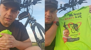 500 kilometrów dla Stasia. Damian Pacholak ruszy rowerem do Sopotu