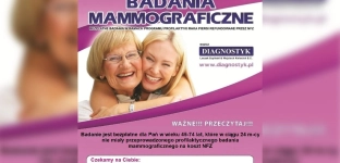 Bezpłatna mammografia w Jelczu-Laskowicach