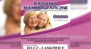 Bezpłatna mammografia w Jelczu-Laskowicach