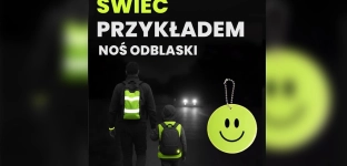 Jesienią zadbaj o widoczność. Odblask może uratować życie