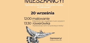 Mural i rowerowa wyprawa po Dolinie Odry