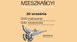 Mural i rowerowa wyprawa po Dolinie Odry