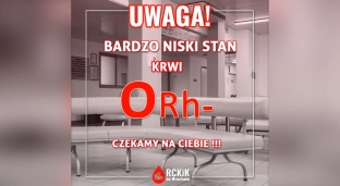 Pilnie potrzebna krew!