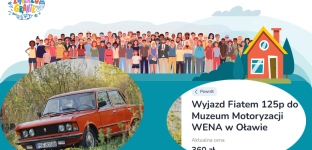 Trwa Zwierzogranie! Możesz wylicytować wyjazd Fiatem 125p do Muzeum Motoryzacji Wena