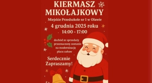 Kiermasz Mikołajkowy w przedszkolu miejskim