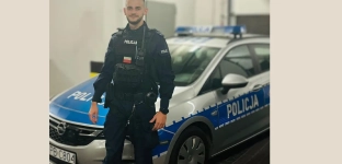 Leżała na chodniku i straciła oddech. Jej życie uratowali policjanci!