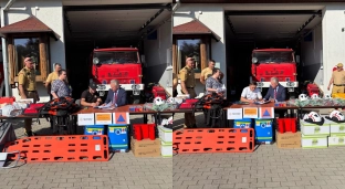 Nowy sprzęt dla strażaków z gminy Jelcz-Laskowice