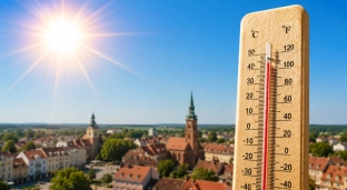 Upalnie w powiecie. Wydano trzeci stopień zagrożenia