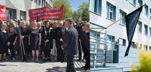 Ten protest pokazuje więcej. Minuta ciszy dla systemu ochrony zdrowia