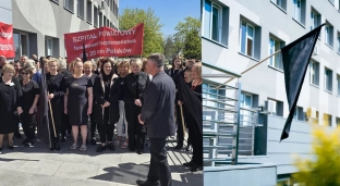 Ten protest pokazuje więcej. Minuta ciszy dla systemu ochrony zdrowia
