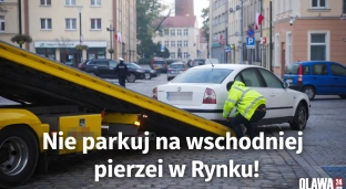 Zbliża się WOŚP w Oławie. Nie parkuj na wschodniej pierzei Rynku!