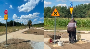 W Łęgu powstaje Miasteczku Ruchu Drogowego