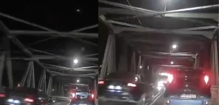 Brawura na moście na Odrze. Kierowca Audi wyprzedzał na podwójnej ciągłej