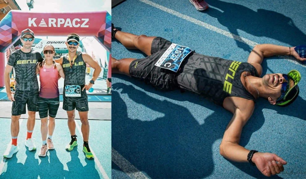 Oławianin Daniel Sobczak wraz z drużyną wygrał ultramaraton 3xŚnieżka!