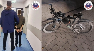 Przywłaszczył rower, został zatrzymany