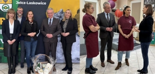 Członkini Zarządu Województwa z wizytą w gminie Jelcz-Laskowice